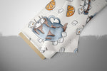 Lade das Bild in den Galerie-Viewer, Supersoft Premium BIO French Terry "Marshies" Tassen groß 0,5 m
