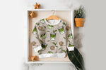 Lade das Bild in den Galerie-Viewer, Supersoft Premium BIO Jersey "Matcha Lover" groß 0,7 m Rest

