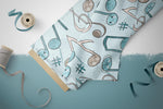 Lade das Bild in den Galerie-Viewer, Supersoft Premium Jersey "Nötchen" blau groß 0,5 m
