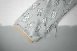 Lade das Bild in den Galerie-Viewer, Premium BIO Jersey "Paper Art" Grid klein 0,5 m
