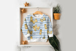 Lade das Bild in den Galerie-Viewer, Supersoft Premium BIO Jersey "Pasta Lover" groß 0,45 m Rest
