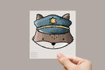 Lade das Bild in den Galerie-Viewer, Bügelbild "Police Time"

