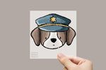 Lade das Bild in den Galerie-Viewer, Bügelbild "Police Time"
