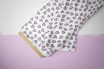 Lade das Bild in den Galerie-Viewer, Supersoft Premium BIO Jersey "Puzzle Leben" Herzchen klein 0,5 m
