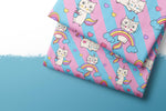 Lade das Bild in den Galerie-Viewer, Design "Rainbow Unicorn Kitty" 0,5 m
