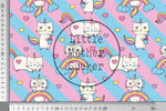 Lade das Bild in den Galerie-Viewer, Design "Rainbow Unicorn Kitty" 0,5 m
