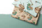 Lade das Bild in den Galerie-Viewer, Supersoft Premium BIO French Terry "Ramen" beige groß 0,9 m Rest
