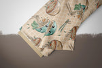 Lade das Bild in den Galerie-Viewer, Supersoft Premium BIO French Terry "Ramen" beige groß 0,9 m Rest
