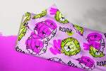 Lade das Bild in den Galerie-Viewer, Supersoft Premium BIO French Terry "Roar Leon" groß 0,5 m
