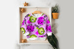 Lade das Bild in den Galerie-Viewer, Supersoft Premium BIO French Terry "Roar Leon" groß 0,5 m
