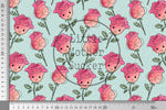 Lade das Bild in den Galerie-Viewer, Supersoft Premium BIO Jersey "Rosi Flower" klein 0,5 m
