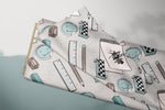 Lade das Bild in den Galerie-Viewer, Supersoft Premium French Terry "School Time" groß 0,5 m
