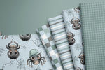 Lade das Bild in den Galerie-Viewer, Design "Spinnlein" blau 0,5 m
