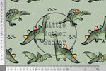 Lade das Bild in den Galerie-Viewer, Supersoft Premium Jersey "Süße Saurier" klein 0,5 m
