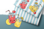 Lade das Bild in den Galerie-Viewer, Design "Summer Drinks" COLLECTION 0,5 m
