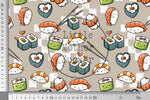 Lade das Bild in den Galerie-Viewer, Supersoft Premium BIO Jersey "Sushilein" Pixel klein 0,5 m
