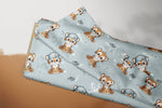 Lade das Bild in den Galerie-Viewer, Supersoft Premium BIO Jersey "Tigerchen" Tiger groß 0,5 m

