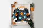 Lade das Bild in den Galerie-Viewer, Supersoft Premium BIO Jersey "Twinkle Twinkle" bold groß 0,5 m
