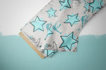 Lade das Bild in den Galerie-Viewer, Supersoft Premium Jersey "Twinkle Twinkle" Ice groß 0,5 m
