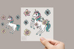 Lade das Bild in den Galerie-Viewer, Bügelbild "Unicorn Flower"
