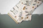 Lade das Bild in den Galerie-Viewer, Supersoft Premium BIO Jersey "Wiesenhase" groß 0,5 m
