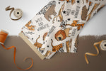 Lade das Bild in den Galerie-Viewer, Supersoft Premium French Terry "Wild and Wonderful" groß 0,9 m Rest

