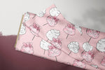Lade das Bild in den Galerie-Viewer, Supersoft Premium BIO Jersey "Zuckerwatte" Rosa groß 0,5 m
