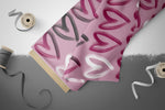 Lade das Bild in den Galerie-Viewer, Design "Brush Hearts" Collection 0,5 m
