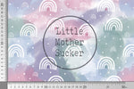 Lade das Bild in den Galerie-Viewer, Softshell LIGHT "Chalkbows" cotton candy bunt 0,5 m
