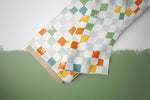 Lade das Bild in den Galerie-Viewer, Webware für Bermudashorts "Retropixel" 0,5 m
