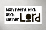 Lade das Bild in den Galerie-Viewer, Kunstleder Patch "Kleiner Lord" 7,2 x 3,5 cm
