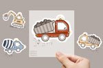 Lade das Bild in den Galerie-Viewer, Bügelbild "Baustelle Sticker"
