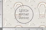 Lade das Bild in den Galerie-Viewer, Design "Beige Bunnies" 0,5 m
