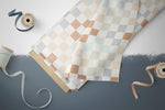 Lade das Bild in den Galerie-Viewer, Supersoft Premium BIO French Terry "Croissant" Kombi 0,5 m
