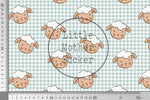 Lade das Bild in den Galerie-Viewer, Design "Gingham Sheep" 0,5 m
