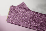 Lade das Bild in den Galerie-Viewer, Supersoft Premium BIO Jersey "Leopard Love" plum 0,5 m
