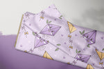 Lade das Bild in den Galerie-Viewer, Supersoft Premium BIO Jersey "Flugdrache" lila groß 0,5 m

