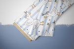 Lade das Bild in den Galerie-Viewer, Supersoft Premium BIO Jersey "Gans schön Süß" Gans 0,5 m
