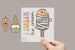 Lade das Bild in den Galerie-Viewer, Bügelbild "I scream"
