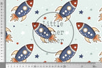 Lade das Bild in den Galerie-Viewer, Supersoft Premium BIO Jersey "Rocket Star" klein 0,5 m
