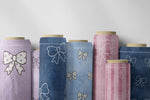 Lade das Bild in den Galerie-Viewer, Design "Jeansoptik" Schleifchen 0,5 m
