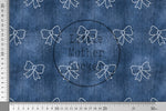 Lade das Bild in den Galerie-Viewer, Design "Jeansoptik" Schleifchen 0,5 m
