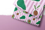 Lade das Bild in den Galerie-Viewer, Design "Avocado Sketch" 0,5 m

