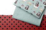 Lade das Bild in den Galerie-Viewer, Frottee Jersey "Lady Bug" COLLECTION 0,5 m
