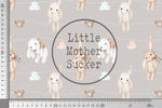 Lade das Bild in den Galerie-Viewer, Softshell Classic "Laundry Day" Bunny beige 0,5 m Lager
