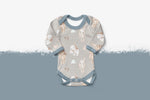 Lade das Bild in den Galerie-Viewer, Supersoft Premium BIO French Terry "Laundry Day" Bunny COLLECTION 0,5 m BREIT
