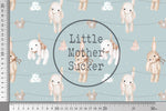 Lade das Bild in den Galerie-Viewer, BIO Baumwoll Webware "Laundry Day" Bunny COLLECTION 0,5 m Lager
