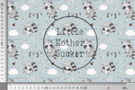 Lade das Bild in den Galerie-Viewer, Frottee Jersey "Laundry Day" Raccoon COLLECTION 0,5 m
