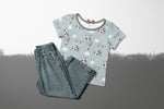 Lade das Bild in den Galerie-Viewer, Frottee Jersey "Laundry Day" Raccoon COLLECTION 0,5 m
