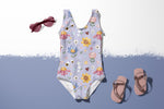 Lade das Bild in den Galerie-Viewer, Lycra "Sweet Flowers" COLLECTION 0,5 m
